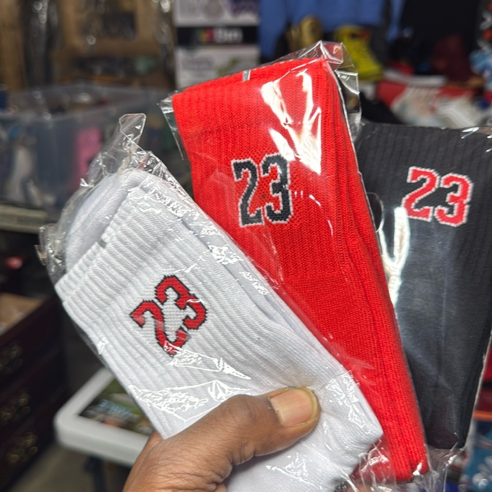 3 Pairs 23 ankle socks